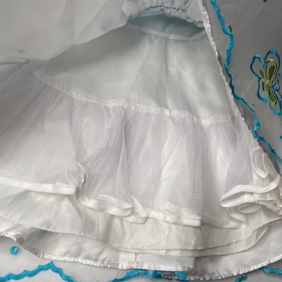 Butterfly Dress toddler Baby Girl 18-24 months Petticoat Lined Photo Shoot - Picture 10 of 10